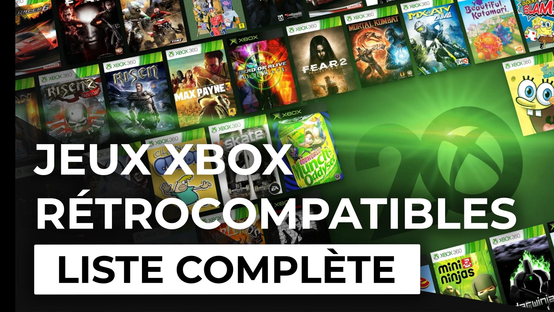 Jeux Xbox rétrocompatibles : liste complète des 694 jeux Xbox et Xbox 360 |  Xbox One - Xboxygen