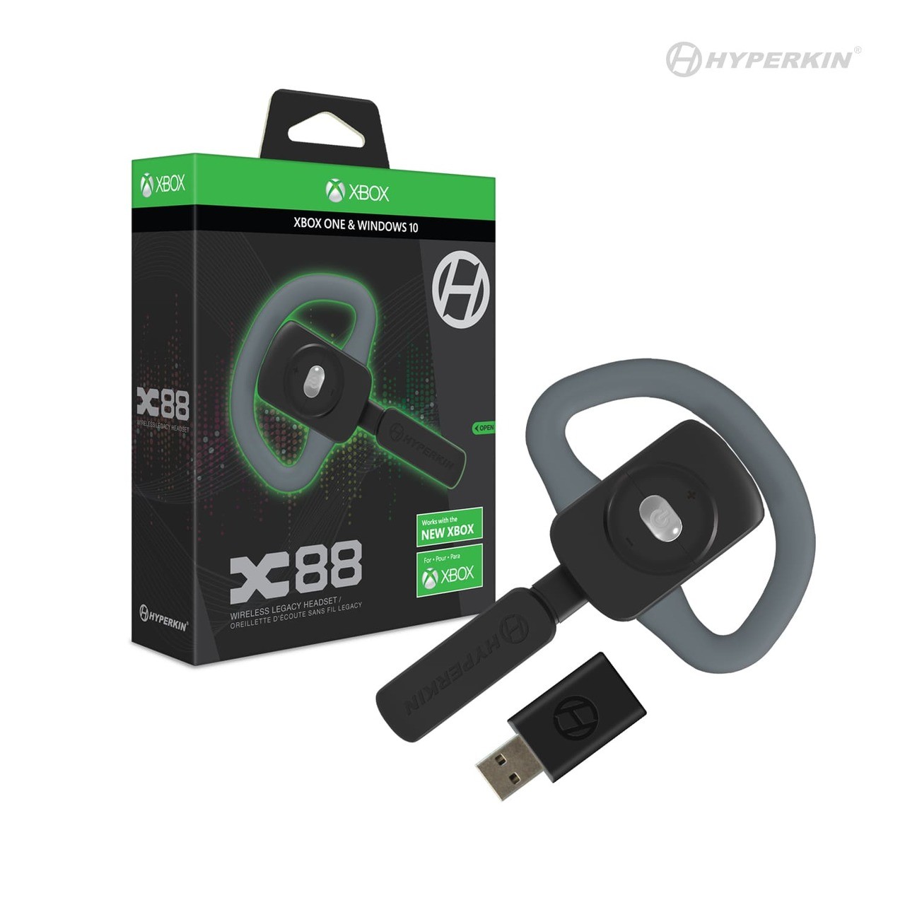 Hyperkin X88, l'oreillette sans-fil à 39 $ compatible Xbox, Xbox Series X  et PC ! | Xbox One - Xboxygen