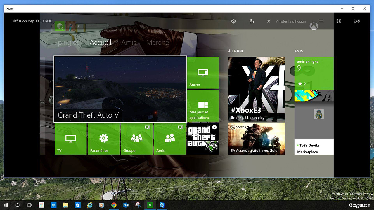 Streaming Xbox One vers PC : nos images et vidéo | Xbox - Xboxygen