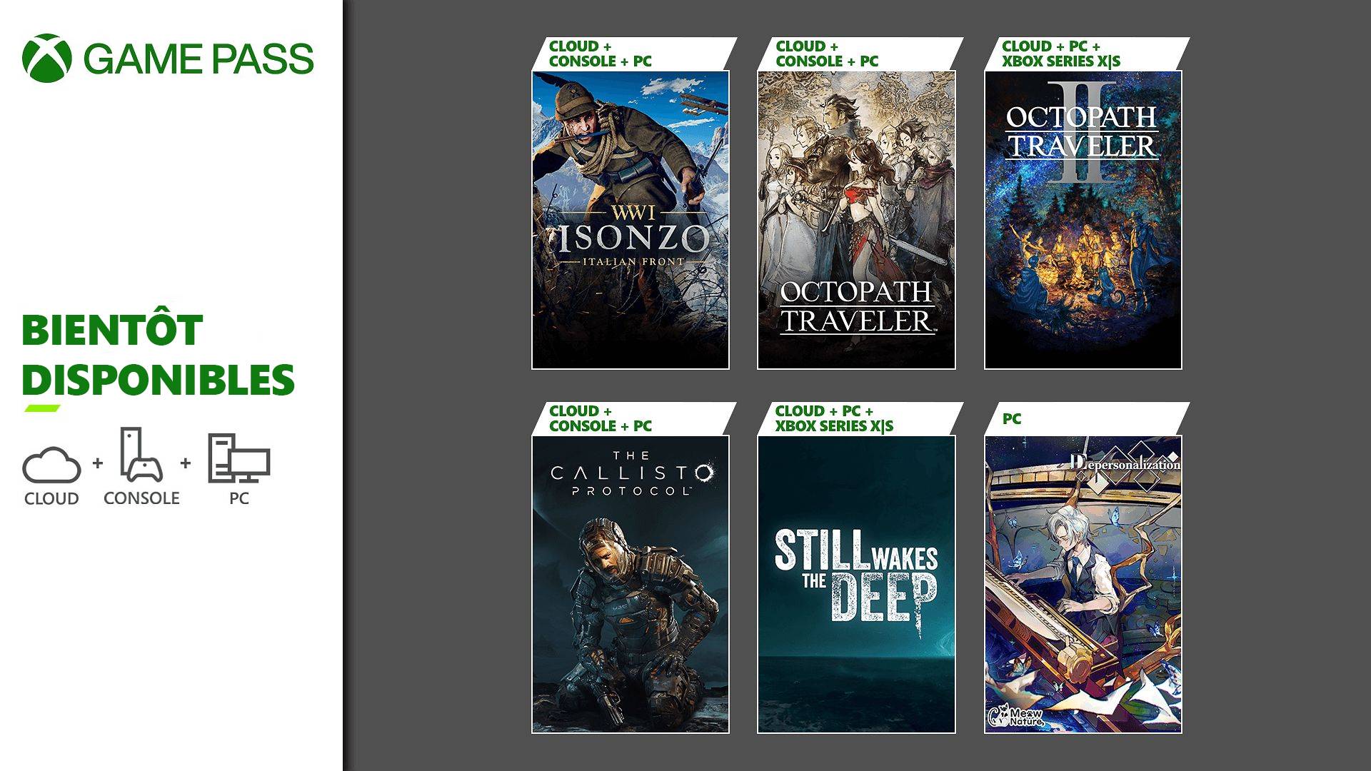 Xbox Game Pass giugno 2024: 8 giochi già elencati, incluso The Callisto Protocol!  |  X-Box