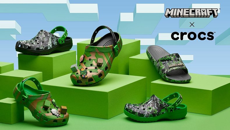 Minecraft annonce une collaboration improbable avec les chaussures Crocs |  Xbox One - Xboxygen