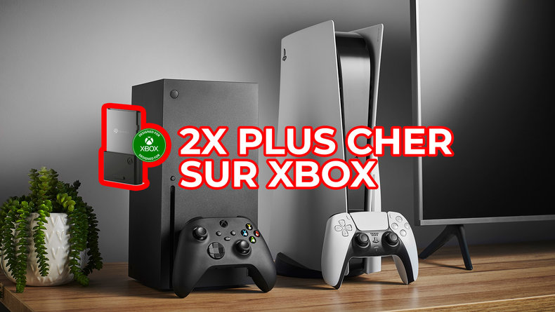 En 2023, le stockage sur Xbox Series X coûte toujours 2x plus cher que sur  PS5 | Xbox One - Xboxygen